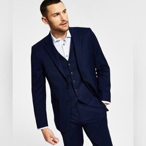 Tommy Hilfiger Men's Modern-Fit Th Flex Stretch Solid Suit Jacket - size 42L